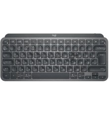 Клавиатура беспроводная Logitech MX Keys Mini Minimalist Wireless Illuminated Keyboard - GRAPHITE - RUS - INTNL (M/N: YR0084)