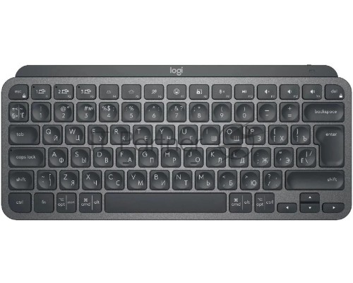 Клавиатура беспроводная Logitech MX Keys Mini Minimalist Wireless Illuminated Keyboard - GRAPHITE - RUS - INTNL (M/N: YR0084)