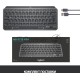 Клавиатура беспроводная Logitech MX Keys Mini Minimalist Wireless Illuminated Keyboard - GRAPHITE - RUS - INTNL (M/N: YR0084)