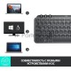 Клавиатура беспроводная Logitech MX Keys Mini Minimalist Wireless Illuminated Keyboard - GRAPHITE - RUS - INTNL (M/N: YR0084)