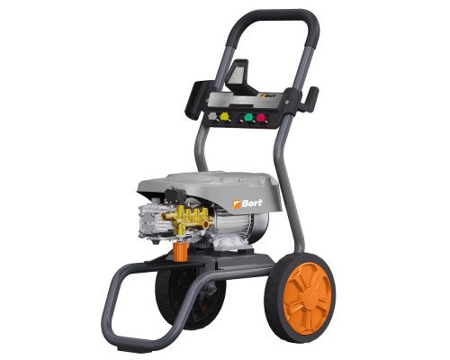 [Мойки] Bort KEX-2800 Мойка высокого давления [93416725] { 2500 Вт, максимальное давление 125 бар, рабочее давление 105 бар, 12 л/мин, 23 кг, набор аксессуаров 10 шт }