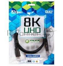 Кабель Aopen HDMI 19M/M,ver. 2.1, 8K@60 Hz 3m Aopen/Qust <ACG863-3M>