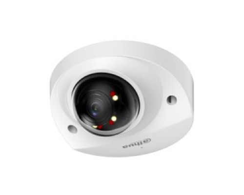 [Видеонаблюдение] DAHUA DH-IPC-HDBW2449FP-AS-IL-0280B Уличная мини-купольная IP-видеокамера SmartDualLight 4Мп, 1/2.9” CMOS, объектив 2.8мм, видеоаналитика, микрофон, ИК 30м, LED 30м, IP67, металл