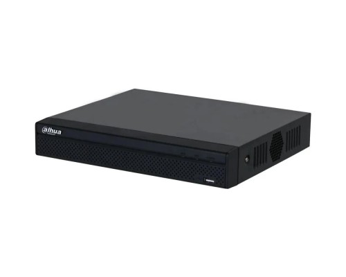 [Видеорегистраторы] DAHUA DHI-NVR2104HS-P-4KS3 4-канальный IP-видеорегистратор с PoE, 4K и H.265+, видеоаналитика, входящий поток до 80Мбит/с, 1 SATA III до 20Тбайт