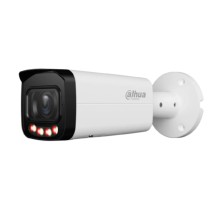 DAHUA DH-IPC-HFW2449TP-ZAS-IL Уличная цилиндрическая IP-видеокамера SmartDualLight 4Мп, 1/2.9” CMOS, моторизованный объектив 2.7~13.5мм, видеоаналитика, микрофон, ИК 60м, LED 60м, IP67, IK10, металл