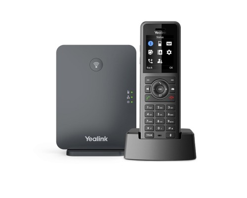 [VoIP-телефон] Yealink SIP - W77P телефон (база W70B + трубка W57R) до 10 SIP-аккаунтов, до 10 трубок на базу, до 20 одновременных вызовов, шт