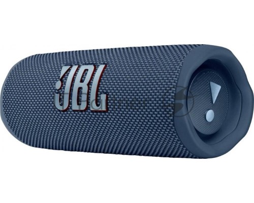 Портативная акустика JBL Flip 6 синий, Bluetooth 5.1, время воспроизведения 12 ч, емкость аккумулятора 4800 mAh, время заряда 2,5 ч, цвет синий