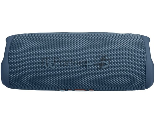 Портативная акустика JBL Flip 6 синий, Bluetooth 5.1, время воспроизведения 12 ч, емкость аккумулятора 4800 mAh, время заряда 2,5 ч, цвет синий