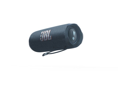 Портативная акустика JBL Flip 6 синий, Bluetooth 5.1, время воспроизведения 12 ч, емкость аккумулятора 4800 mAh, время заряда 2,5 ч, цвет синий