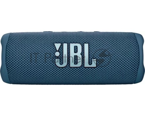Портативная акустика JBL Flip 6 синий, Bluetooth 5.1, время воспроизведения 12 ч, емкость аккумулятора 4800 mAh, время заряда 2,5 ч, цвет синий