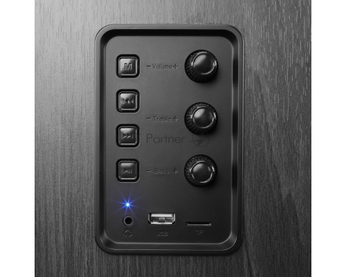 Колонки GMNG OK-603 2.0 черный 50Вт BT