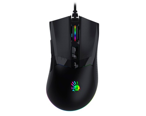 Мышь проводная A4Tech Bloody W90 Max черный, 10000 dpi, USB, кнопки - 10