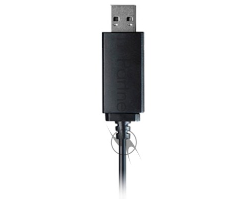 Наушники с микрофоном A4Tech HU-10 черный 2м накладные USB оголовье