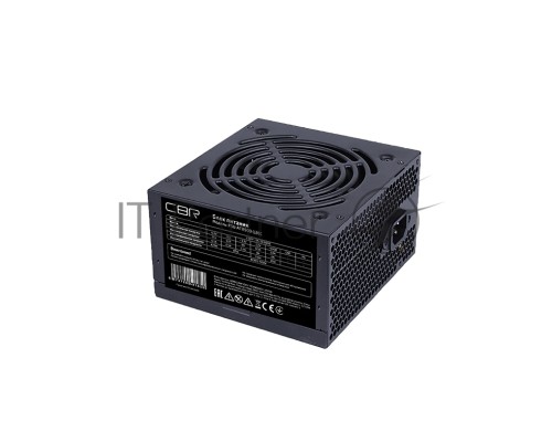 Блок питания CBR, PSU-ATX500-12EC, 500Вт, 120мм, черный