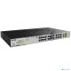Неуправляемый коммутатор D-Link DGS-1026MP/B1A с 24 портами 10/100/1000Base-T, 2 комбо-портами 100/1000Base-T/SFP и функцией энергосбережения (24 порта PoE 802.3af/at (30 Вт), PoE-бюджет 370 Вт)