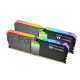 Оперативная память 16GB Thermaltake DDR4 3600 DIMM TOUGHRAM XG RGB Black Gaming Memory R016D408GX2-3600C18A Non-ECC, CL18, 1.35V, Heat Shield, XMP 2.0, Kit (2x8GB), RTL (523103)