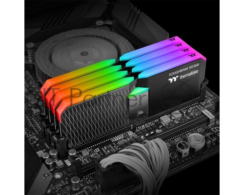 Оперативная память 16GB Thermaltake DDR4 3600 DIMM TOUGHRAM XG RGB Black Gaming Memory R016D408GX2-3600C18A Non-ECC, CL18, 1.35V, Heat Shield, XMP 2.0, Kit (2x8GB), RTL (523103) Оперативная память 16GB Thermaltake DDR4 3600 DIMM TOUGHRAM XG RGB Black Gaming Memory R016D408GX2-3600C18A Non-ECC, CL18, 1.35V, Heat Shield, XMP 2.0, Kit (2x8GB), RTL (523103)