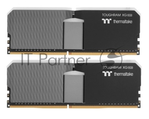 Оперативная память Thermaltake 16GB DDR4 4600 DIMM TOUGHRAM XG RGB Black Gaming Memory R016D408GX2-4600C19A Non-ECC, CL18, 1.5V, Heat Shield, XMP 2.0, Kit (2x8GB), RTL (527903)