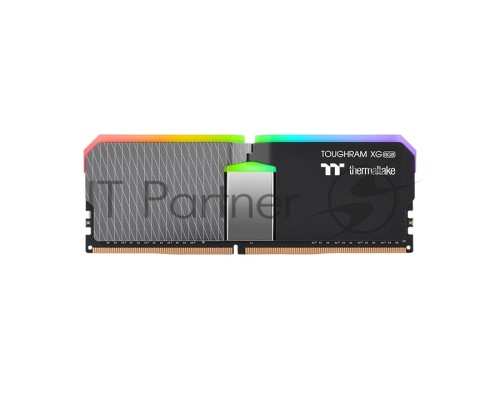 Оперативная память 64GB Thermaltake DDR4 3600 DIMM TOUGHRAM XG RGB Black Gaming Memory R016R432GX2-3600C18A Non-ECC, CL18, 1.35V, Heat Shield, XMP 2.0, Kit (2x32GB), RTL (528849)