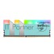 Оперативная память Thermaltake 16GB DDR4 3600 DIMM TOUGHRAM RGB Turquoise Gaming Memory RG27D408GX2-3600C18A Non-ECC, CL18, 1.35V, Heat Shield, XMP 2.0, Kit (2x8GB), RTL (528818)