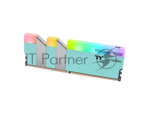 Оперативная память Thermaltake 16GB DDR4 3600 DIMM TOUGHRAM RGB Turquoise Gaming Memory RG27D408GX2-3600C18A Non-ECC, CL18, 1.35V, Heat Shield, XMP 2.0, Kit (2x8GB), RTL (528818) Оперативная память Thermaltake 16GB DDR4 3600 DIMM TOUGHRAM RGB Turquoise Gaming Memory RG27D408GX2-3600C18A Non-ECC, CL18, 1.35V, Heat Shield, XMP 2.0, Kit (2x8GB), RTL (528818)