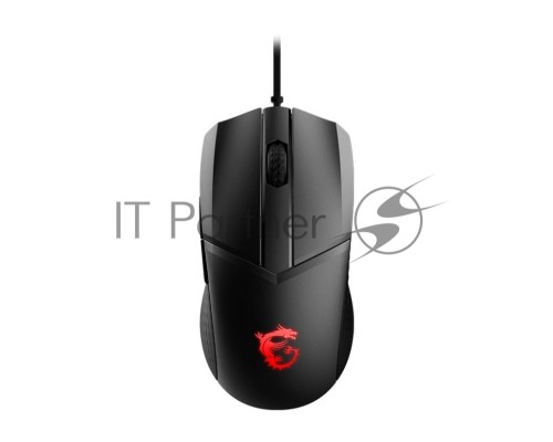 Мышь проводная MSI Clutch GM41 Lightweight V2 черный, 16000 dpi, USB, кнопки - 6