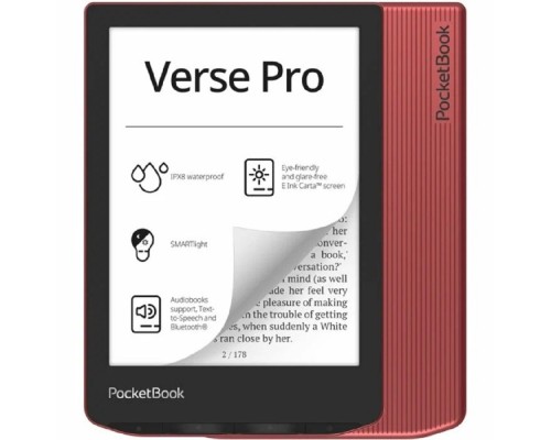 [Электронная книга] Электронная книга PocketBook 634 Verse Pro Passion Red