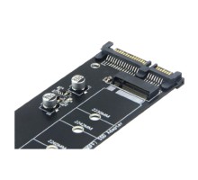 Cablexpert Адаптер для SSD M.2 SATA в разъем SATA, коробка (EE18-M2S3PCB-02)