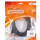 Кабель HDMI---HDMI ver 2.0 угловой коннектор 90град  3м,Telecom <TCG225-3M>