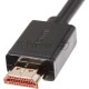 Кабель HDMI---HDMI ver 2.0 угловой коннектор 90град  3м,Telecom <TCG225-3M>