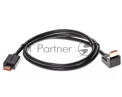 Кабель HDMI---HDMI ver 2.0 угловой коннектор 90град  3м,Telecom <TCG225-3M>