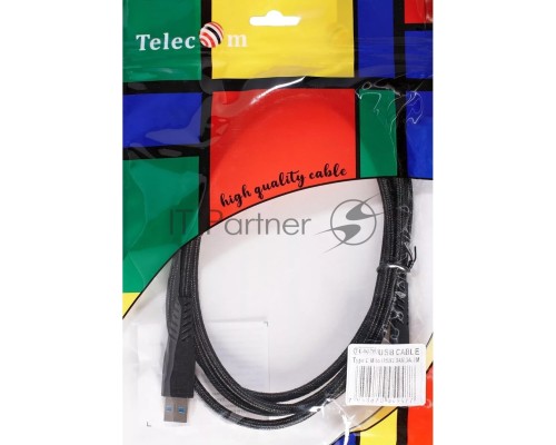 Кабель-адаптер USB 3.1 Type-Cm --> USB 3.0 Am, 2метра  VCOM/Telecom <TC402B-2M>