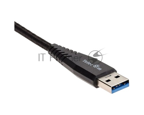 Кабель-адаптер USB 3.1 Type-Cm --> USB 3.0 Am, 2метра  VCOM/Telecom <TC402B-2M>