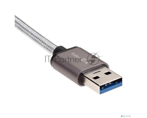 Кабель-адаптер USB 3.1 Type-Cm --> USB 3.0 Am, 2метра  VCOM/Telecom <TC403M-2M>