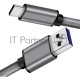 Кабель-адаптер USB 3.1 Type-Cm --> USB 3.0 Am, 2метра  VCOM/Telecom <TC403M-2M>