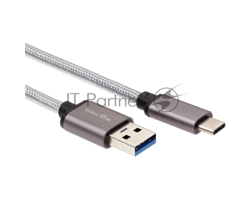 Кабель-адаптер USB 3.1 Type-Cm --> USB 3.0 Am, 2метра  VCOM/Telecom <TC403M-2M>
