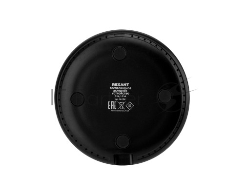 Беспроводное зарядное устройство REXANT 5W, черное