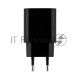 Сетевое зарядное устройство REXANT 2 x USB, 5V, 2.4 A, черное