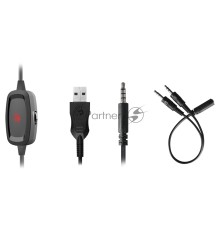 Наушники с микрофоном A4Tech Bloody G575P черный 2м мониторные оголовье (G575P)