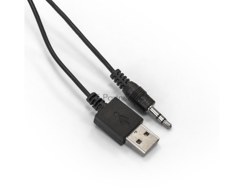 Акустическая система 2.0 ExeGate EX289687RUS Accord 230 (питание USB,Bluetooth, 2х3Вт (6Вт RMS), 60-20000Гц, цвет черный, RGB подсветка)