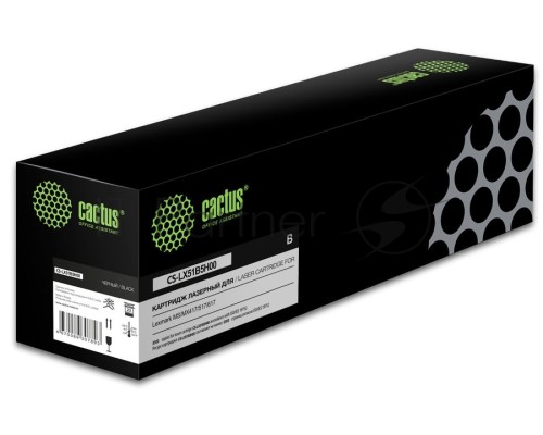 Картридж лазерный Cactus CS-LX51B5H00 51B5H00 черный (8500стр.) для Lexmark MS/MX417/517/617