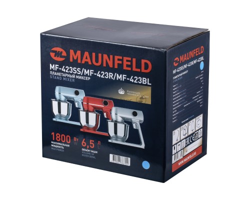 Миксер планетарный Maunfeld MF-423BL