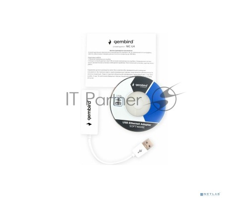 Сетевой адаптер Ethernet Gembird NIC-U4 USB 2.0 - Fast Ethernet adapter