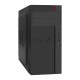 Компьютерный корпус Miditower ExeGate AA-440U-AA500 (ATX, AA500 8 см, 2*USB+1*USB3.0, аудио, черный)