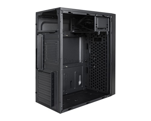 Компьютерный корпус Miditower ExeGate AA-440U-AA500 (ATX, AA500 8 см, 2*USB+1*USB3.0, аудио, черный)
