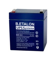 B.ETALON Аккумулятор BHR 12-5 (12 В 5 Ач, Нож F2 (Faston)) 