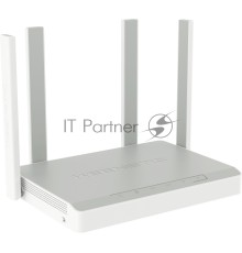 Роутер беспроводной Keenetic Sprinter (KN-3710) с Mesh Wi-Fi 6 AX1800, 4-портовым Smart-коммутатором и переключателем режима роутер/ретранслятор
