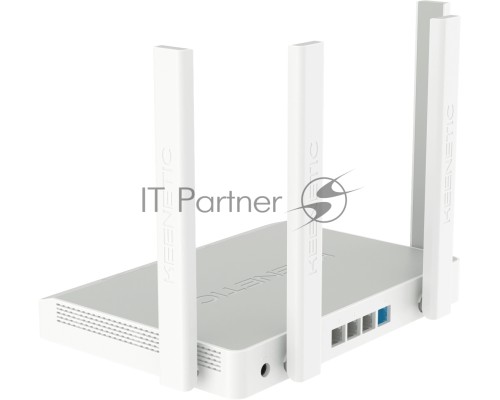 Роутер беспроводной Keenetic Sprinter (KN-3710) с Mesh Wi-Fi 6 AX1800, 4-портовым Smart-коммутатором и переключателем режима роутер/ретранслятор