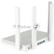 Роутер беспроводной Keenetic Sprinter (KN-3710) с Mesh Wi-Fi 6 AX1800, 4-портовым Smart-коммутатором и переключателем режима роутер/ретранслятор
