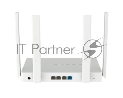 Роутер беспроводной Keenetic Sprinter (KN-3710) с Mesh Wi-Fi 6 AX1800, 4-портовым Smart-коммутатором и переключателем режима роутер/ретранслятор